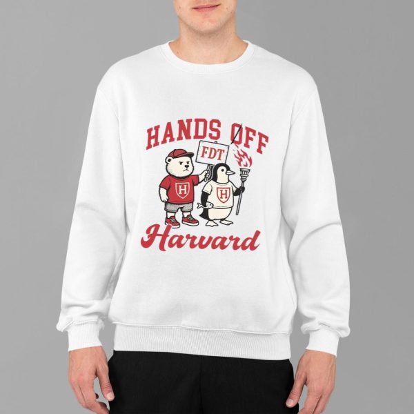 Bear Penguins Hands Off Harvard Shirt
