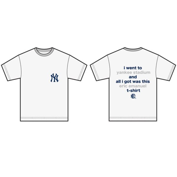 2025 Yankees Eric Emanuel T shirt Giveaway