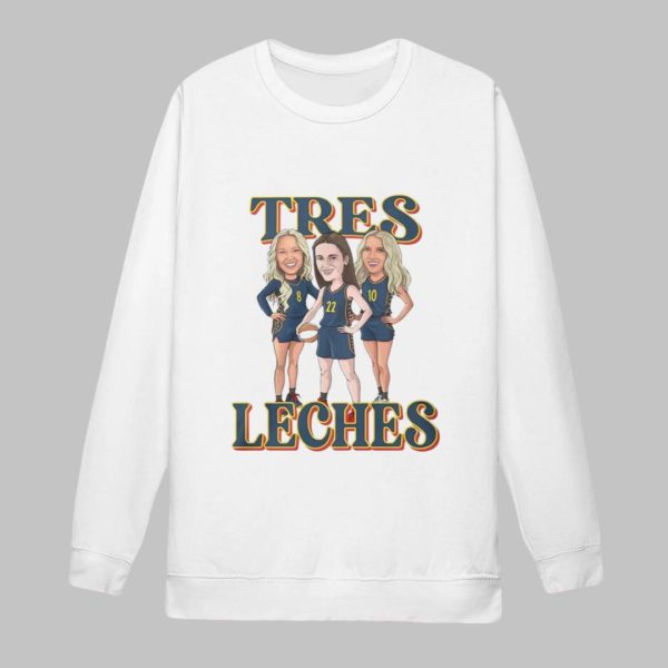 Caitlin Clark Sophie Cunningham Lexie Hull Tres Leches Shirt